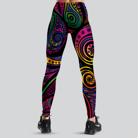 Printed leggings for women