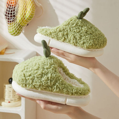 Cactus Winter Slipper