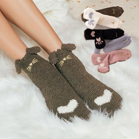 Cozy Cat Claws Socks